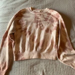Tie-dye crewneck